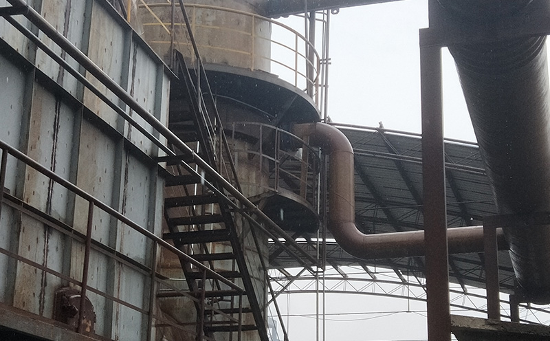 鹤壁某园区化工厂1t/h高热值有机废液焚烧项目回转窑焚烧炉一套（蓝天鹤1）:
